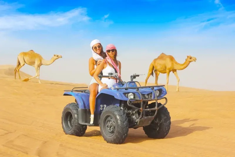 Best things to do in Dahab include quad biking adventures